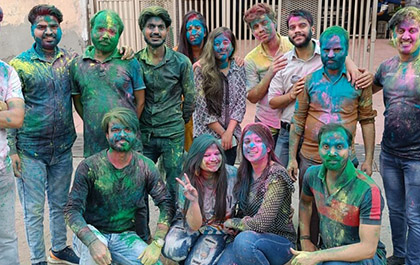 gtf Holi Celebration