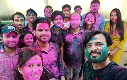 gtf Holi Celebration